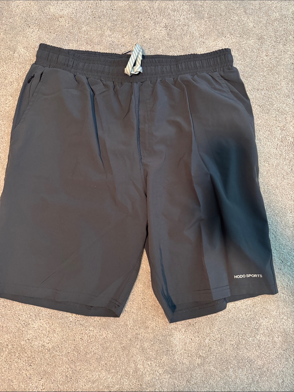 Men’s Black Swim Hybrid Shorts